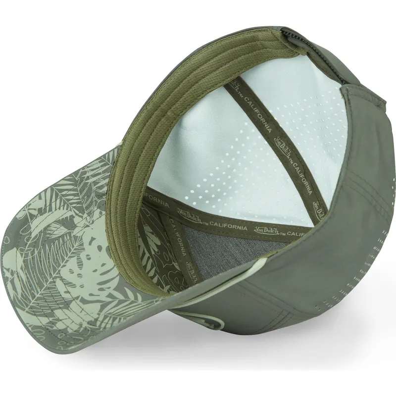 cappellino-visiera-curva-verde-regolabile-cord02-di-von-dutch