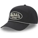 cappellino-curvo-nero-regolabile-cord04-di-von-dutch
