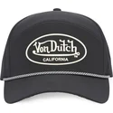 cappellino-curvo-nero-regolabile-cord04-di-von-dutch