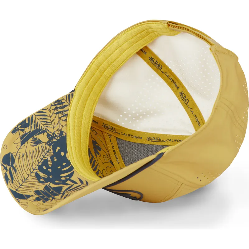 czapka-z-daszkiem-zolta-regulowana-cord05-von-dutch