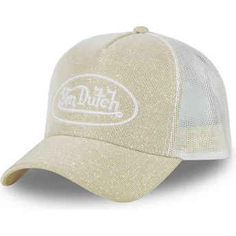 Von Dutch gelbe Trucker-Kappe SHIO