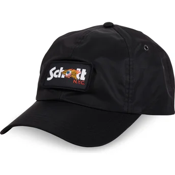 Von Dutch x Schott NYC Curved Brim JET NR Black Adjustable Cap