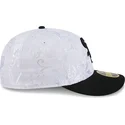 cappello-bianco-e-nero-regolabile-59fifty-day-low-profile-dei-chicago-white-sox-mlb-di-new-era