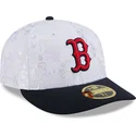 boston-red-sox-mlb-new-era-59fifty-day-low-profile-marinbla-och-vit-justerbar-flat-keps
