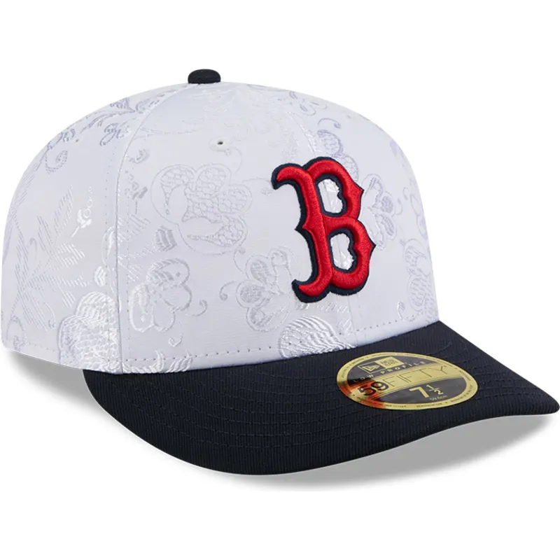 boston-red-sox-mlb-new-era-59fifty-day-low-profile-marinbla-och-vit-justerbar-flat-keps