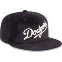 cappello-piatto-nero-aderente-59fifty-day-dei-los-angeles-dodgers-mlb-di-new-era