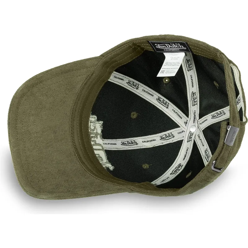 cappellino-visiera-curva-verde-regolabile-sue-k-di-von-dutch cappellino-visiera-curva-verde-regolabile-sue-k-di-von-dutch