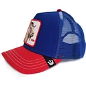 czapka-trucker-niebiesko-czerwona-koza-him-goat-fab-farm-od-goorin-bros