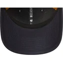 cappellino-trucker-blu-navy-e-marrone-9seventy-stretch-snap-con-logo-in-rilievo-dei-new-york-yankees-mlb-di-new-era