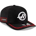 cappellino-nero-snapback-curvo-9seventy-stretch-snap-camo-del-team-haas-f1-formula-1-di-new-era