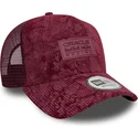 cappellino-trucker-bordeaux-a-frame-cord-di-red-bull-racing-formula-1-di-new-era