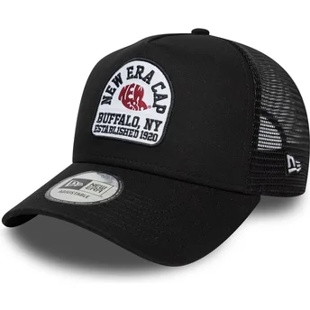 Cappellino trucker nero A Frame Cotton Patch di New Era