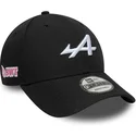 cappellino-nero-snapback-9forty-essential-con-visiera-curva-alpine-f1-team-formula-1-di-new-era