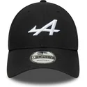 cappellino-nero-snapback-9forty-essential-con-visiera-curva-alpine-f1-team-formula-1-di-new-era