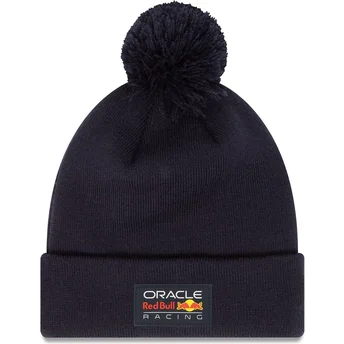 Cappello blu navy con pompon Essential di Red Bull Racing Formula 1 di New Era