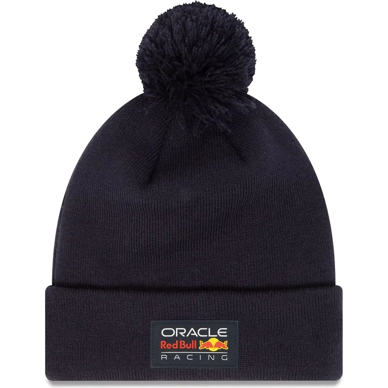 morkebla-hue-med-kvast-essential-fra-red-bull-racing-formula-1-af-new-era