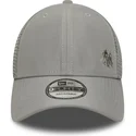 verstellbare-graue-trucker-kappe-9forty-flawless-der-new-york-yankees-mlb-von-new-era