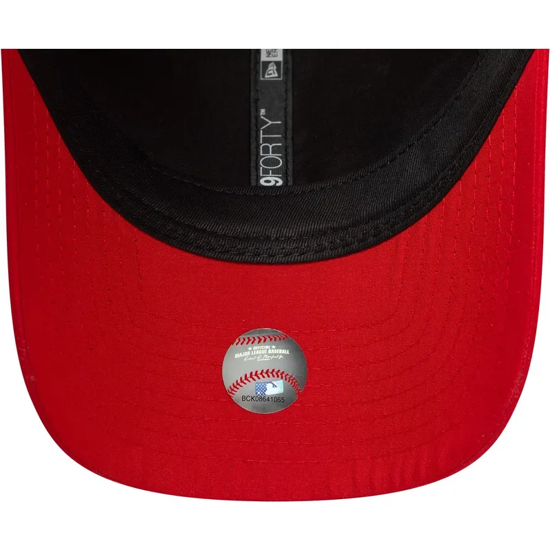 cappellino-trucker-rosso-regolabile-9forty-flawless-dei-new-york-yankees-mlb-di-new-era