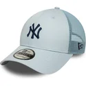 new-era-new-york-yankees-mlb-9forty-homefield-justerbar-bla-trucker-cap-med-marineblat-logo