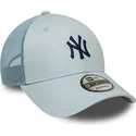 cappellino-trucker-blu-regolabile-con-logo-blu-navy-9forty-homefield-dei-new-york-yankees-mlb-di-new-era