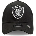 czarna-zakrzywiona-czapka-regulowana-dla-dziecka-9forty-the-league-las-vegas-raiders-nfl-new-era
