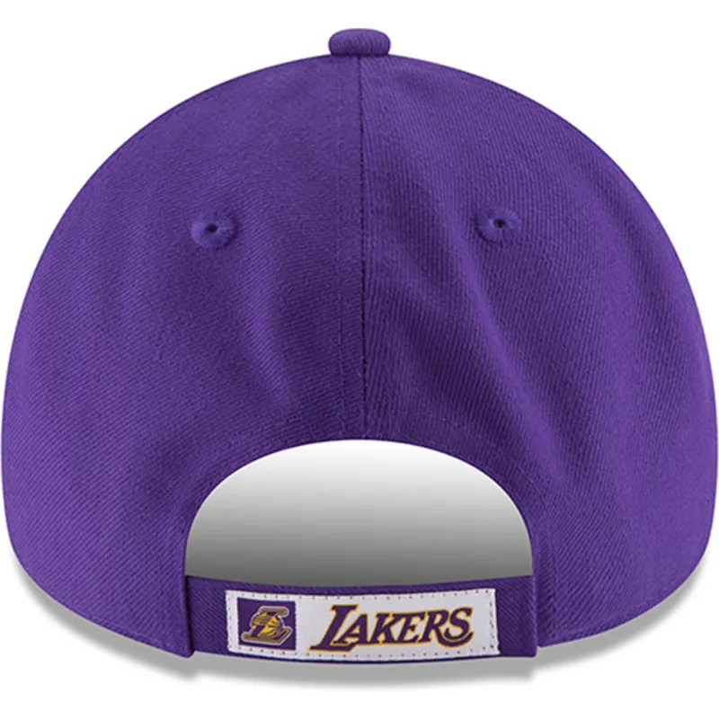 new-era-los-angeles-lakers-nba-9forty-the-league-justerbar-lilla-buet-kasket-til-dreng