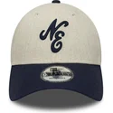cappelli-curva-beige-cinghia-regolabile-9forty-di-new-era