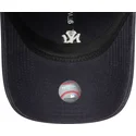 cappellino-curvo-blu-marino-regolabile-9twenty-mini-logo-washed-di-new-york-yankees-mlb-di-new-era