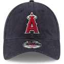verstellbare-dunkelblaue-9twenty-core-classic-kappe-der-los-angeles-angels-mlb-von-new-era