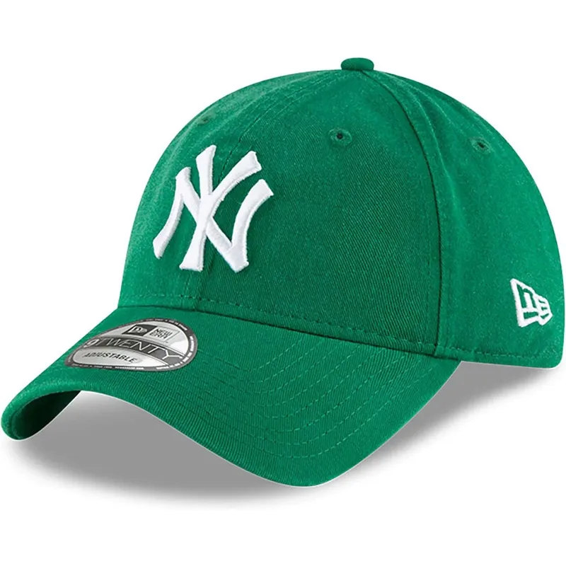 justerbar-gron-buet-cap-9twenty-core-classic-new-york-yankees-mlb-fra-new-era