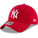 gorra-curva-roja-ajustable-9twenty-core-classic-de-new-york-yankees-mlb-de-new-era