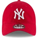 cappellino-rosso-regolabile-9twenty-core-classic-dei-new-york-yankees-mlb-di-new-era