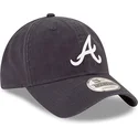 cappello-curvo-blu-navy-regolabile-9twenty-core-classic-degli-atlanta-braves-mlb-di-new-era