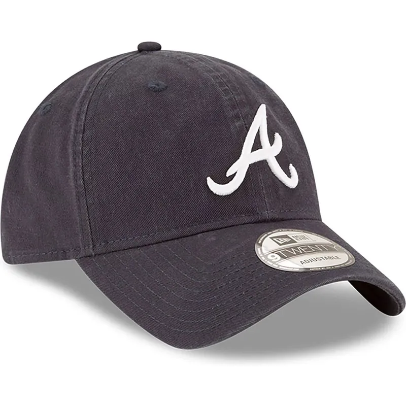 regulowana-granatowa-czapka-z-daszkiem-9twenty-core-classic-atlanta-braves-mlb-od-new-era
