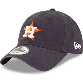 Cappellino curvo blu navy regolabile 9TWENTY Core Classic degli Houston Astros MLB di New Era