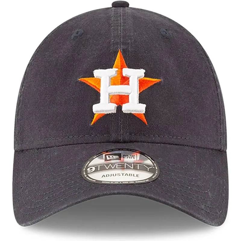 justerbar-9twenty-core-classic-marinebla-buet-kasket-fra-houston-astros-mlb-fra-new-era