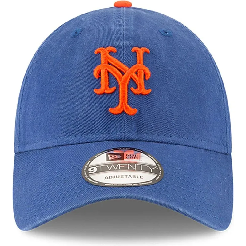 new-york-mets-mlb-new-era-9twenty-core-classic-justerbar-bla-bojd-keps