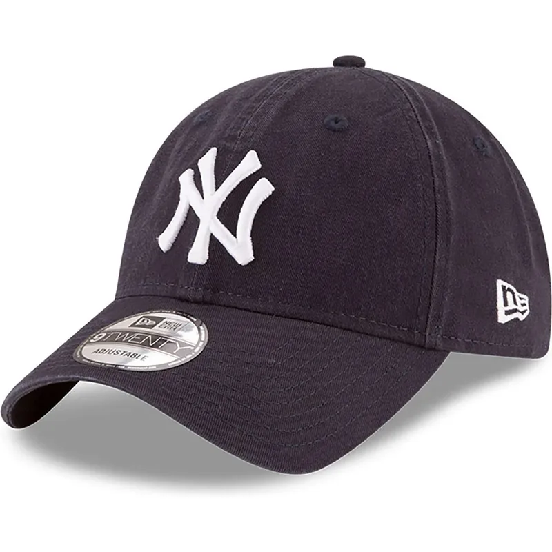 justerbar-marinebla-buet-kasket-9twenty-core-classic-fra-new-york-yankees-mlb-fra-new-era