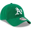 zielona-regulowana-czapka-z-zakrzywionym-daszkiem-9twenty-core-classic-oakland-athletics-mlb-od-new-era