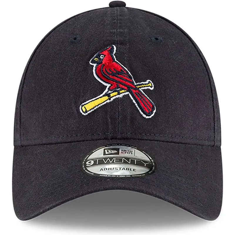 granatowa-zakrzywiona-czapka-z-regulacja-9twenty-core-classic-st-louis-cardinals-mlb-new-era