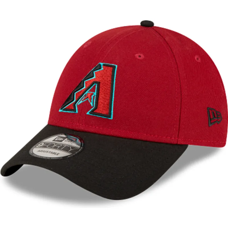 cappellino-visiera-curva-blu-marino-e-rosso-regolabile-9forty-the-league-di-arizona-diamondbacks-mlb-di-new-era