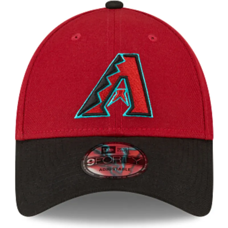 cappellino-visiera-curva-blu-marino-e-rosso-regolabile-9forty-the-league-di-arizona-diamondbacks-mlb-di-new-era