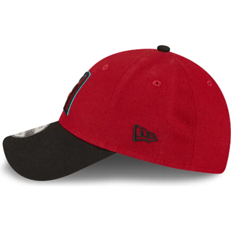 cappellino-visiera-curva-blu-marino-e-rosso-regolabile-9forty-the-league-di-arizona-diamondbacks-mlb-di-new-era