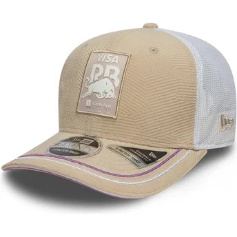 Cappellino trucker beige 9SEVENTY Stretch Snap Monaco Race Special del Racing Bulls F1 Team Formula 1 di New Era