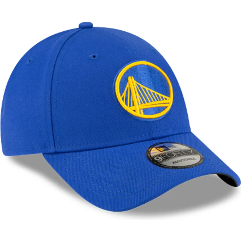 niebieska-regulowana-czapka-z-daszkiem-9forty-the-league-golden-state-warriors-nba-new-era