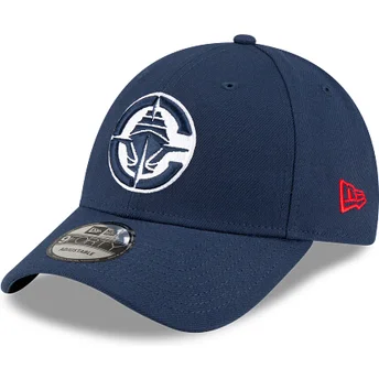 Justerbar 9FORTY The League Los Angeles Clippers NBA marineblå buet kasket fra New Era