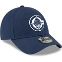 marineblaue-verstellbare-curved-cap-9forty-the-league-der-los-angeles-clippers-nba-von-new-era