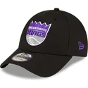 cappellino-visiera-curva-nero-regolabile-9forty-the-league-di-sacramento-kings-nba-di-new-era
