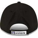 cappellino-visiera-curva-nero-regolabile-9forty-the-league-di-sacramento-kings-nba-di-new-era