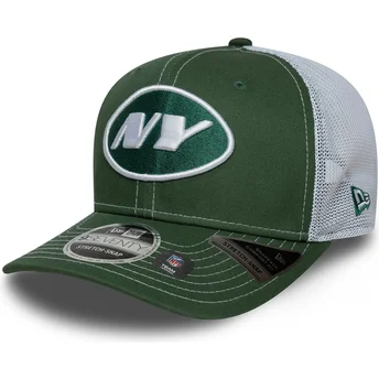 New Era New York Jets NFL 9SEVENTY Stretch Snap grøn og hvid trucker cap